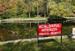 Scăldatul în locuri neamenajate poate ucide!