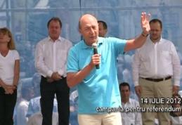 Maria Băsescu, arma secretă a preşedintelui suspendat în campania pentru referendum