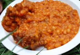 Fasole cu ciolan la ceaun