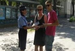 Dorohoi: „Votează legal! Mita şi votul ilegal înseamnă închisoare!”, campanie desfăşurată de IPJ