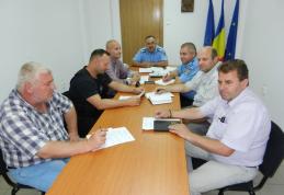 Jandarmii au analizat măsurile de ordine luate la competiţiile sportive