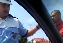 Poliţist înjurat şi agresat de un şofer şmecher, la Suceava VIDEO