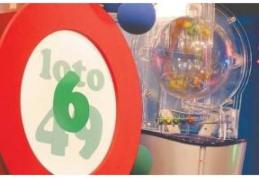 Un norocos a câştigat duminică seara marele premiu la Loto 6/49