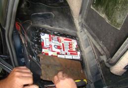 Rezervoare pline cu ţigări descoperite în Vama Stânca