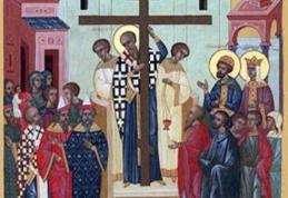 Înălţarea Sfintei Cruci este sărbătorită astăzi, vineri 14 septembrie