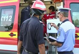 Accident grav în judeţul Suceava. Cinci oameni au fost răniţi