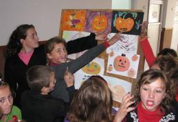Halloween-ul sărbătorit la Şcoala Gimnazială Dumbrăviţa