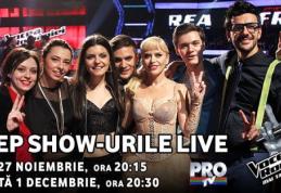 Ana Maria Alexie: „Sunt foarte emoţionată!”. Astăzi încep show-urile live de la „Vocea României”!