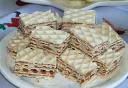 Napolitane cu crema de ciocolata si nuci
