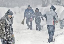 Vremea se menţine rece. Va ninge în aproape toată ţara 