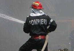 O casă a luat foc pe strada George Enescu din Dorohoi