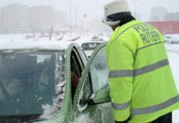 Municipiul Dorohoi este din nou izolat din cauza ninsorii abundente şi a viscolului