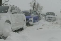 Mai multe drumuri judeţene erau închise circulaţiei miercuri dimineață. Vezi care sunt acestea!