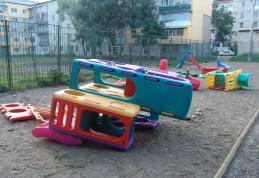 Loc de joaca din cartierul Plevna vandalizat      