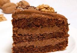 Tort cu nucă și cafea