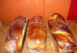 Cozonac cu nucă, lămâie și portocală