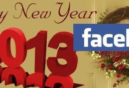 Mesaje de anul nou. Aplicația lansată în premieră de Facebook înainte de Revelion 2013