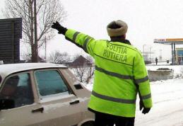 Recomandările polițiștilor rutieri: Conduceţi cu multă atenţie şi răbdare!