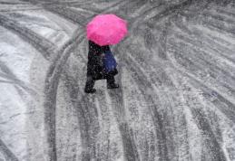 ANM anunță pentru perioada 13 – 18 ianuarie precipitaţii mixte şi condiţii de formare a poleiului