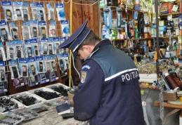 Verificările de sâmbătă din Bazarul Botoșani, s-au lăsat cu amenzi și bunuri confiscate 