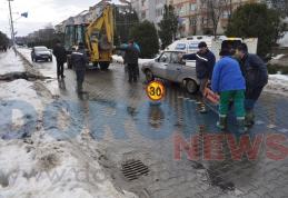 Peste jumătate din dorohoieni, au rămas fără apă, în urma unei avarii survenită pe Bulevardul Victoriei