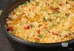 Pilaf de orez cu carne de pui