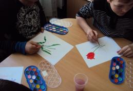 „În lumea florilor lui Ştefan Luchian” - Liceul Tehnologic Special „Ion Pillat” Dorohoi - FOTO