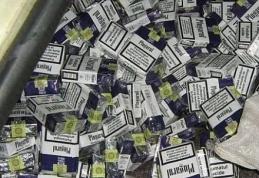 Tânăr din Concești prins de polițiștii rutieri cu tigări de contrabandă