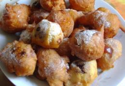 Gogoșele pufoase umplute cu gem