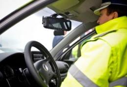 Infracţiuni rutiere constatate de poliţişti