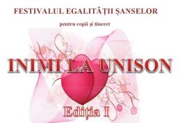 Asociația „Inimi la unison” organizează „Festivalul egalității șanselor” ediția I