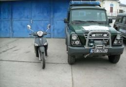 Lucrare penală intocmită de polițiștii de frontieră dorohoieni pentru conducerea unui moped fără permis