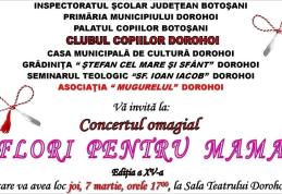 Astăzi  la Sala Teatrului din Dorohoi: Spectacolul omagial „FLORI PENTRU MAMA” a ajuns la cea de-a XV-a ediție