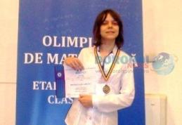 O elevă a Şcolii Gimnaziale “Spiru Haret” Dorohoi calificată la olimpiada naţională de matematică