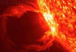 Explozia solara de vineri ar putea afecta Terra