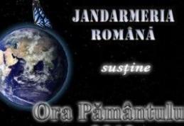 Jandarmii botoșăneni susțin campania de protejare a mediului înconjurător