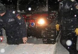 Misiuni de salvare dificile generate de fenomenele meteo periculoase specifice iernii în perioada 22 – 23 martie