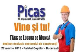 Peste 400 de locuri de muncă vacante la târgul anual dedicat exclusiv sectorului de construcţii 