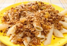 Tăiței cu nucă și portocală