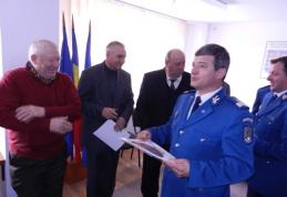Inspectoratul de Jandarmi Botoşani a sărbătorit astăzi „Ziua Veteranilor Unităţii”