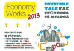 Începe a treia ediție a concursului național „Economy Works”