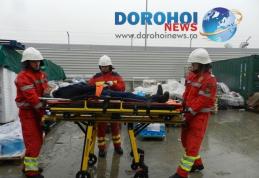 Simulări de situaţii de urgenţă în Botoşani, Ştefăneşti şi Truşeşti - FOTO