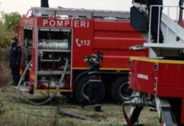 Incendiu pe Dealul Polonic din Dorohoi, cauzat de copii