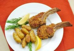 Cotlete de miel în crustă