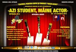 Concurs de artă păpușărească, a II-a ediție „Azi student, mâine actor”