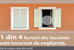 „Nu-ți scăpa casa din ochi! ” – Campanie de prevenire a furturilor din locuințe, desfășurată de polițiștii botoșăneni