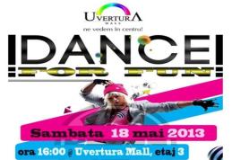 Concurs de dans la Uvertura Mall, sambata 18 Mai 2013