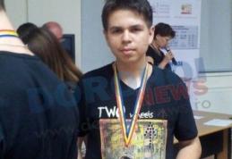 Medalie de argint obținută de un elev dorohoian la faza națională a OTI - FOTO