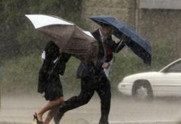 Atenție! Atenționare meteorologică de intensificări ale vântului, grindină și ploi cu caracter torenţial