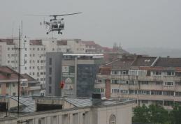 Exerciţiu în caz de urgenţă la Teatrul Mihai Eminescu Botoșani - FOTO